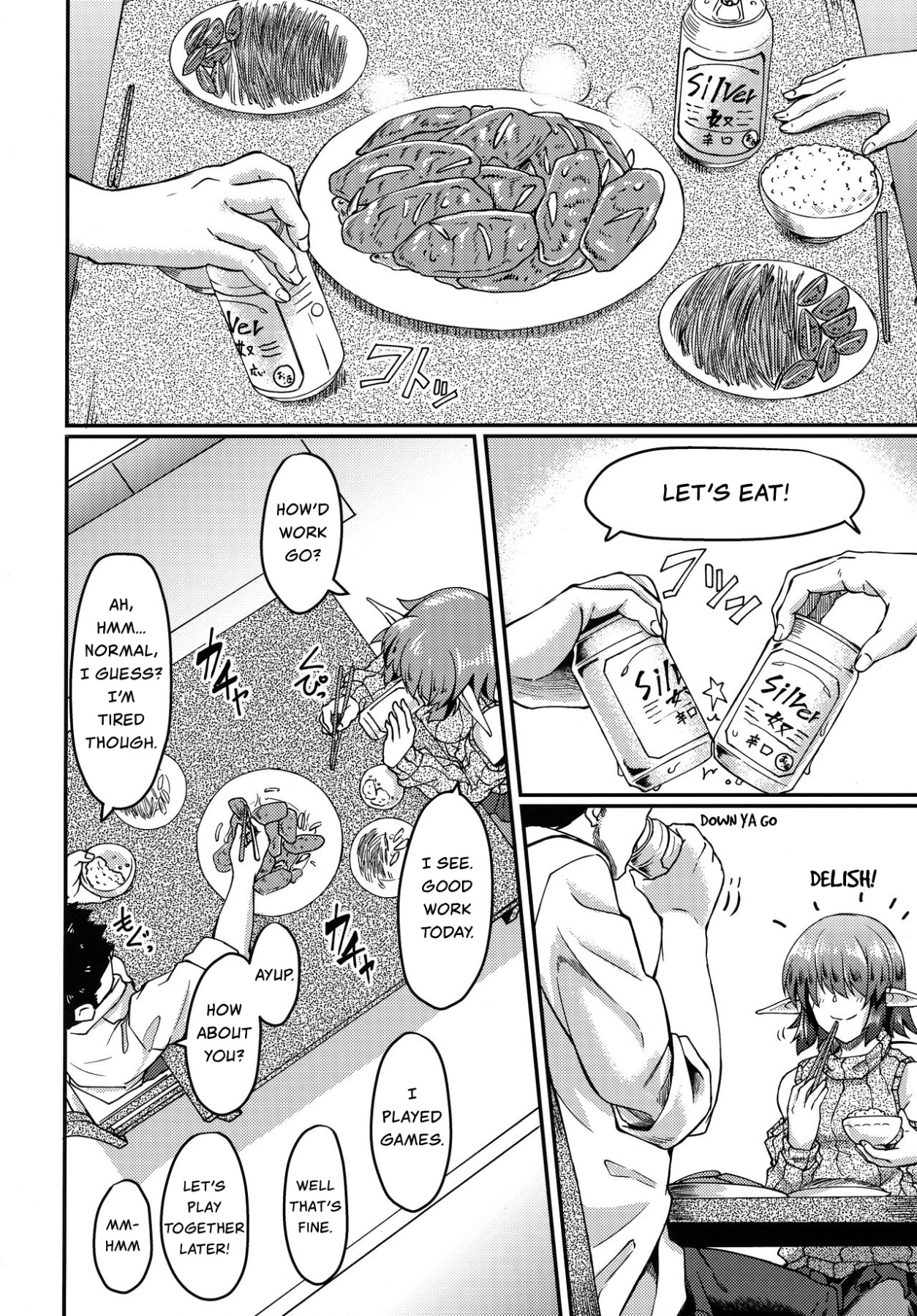 Hentai Manga Comic-Living with an Elf Whose Hair Hides Her Eyes-Read-3